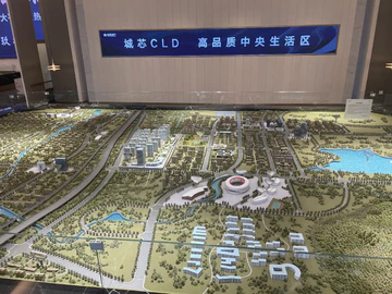 伟星·星悦天地沙盘图