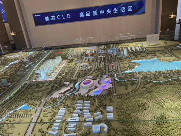 伟星·星悦天地沙盘图