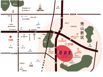 恒泰·学府里交通图